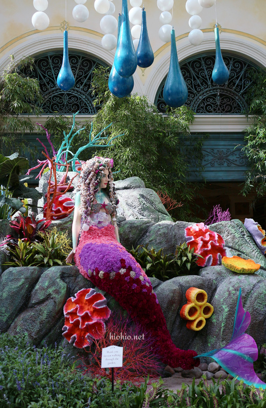 Bellagio Conservatory Under the Sea May 2015.