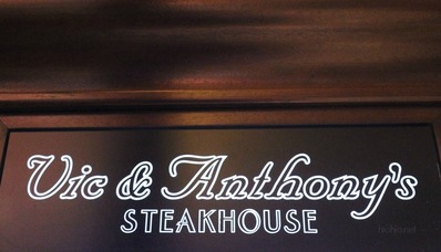 Vic & Anthony's Steakhouse Las Vegas Logo. 