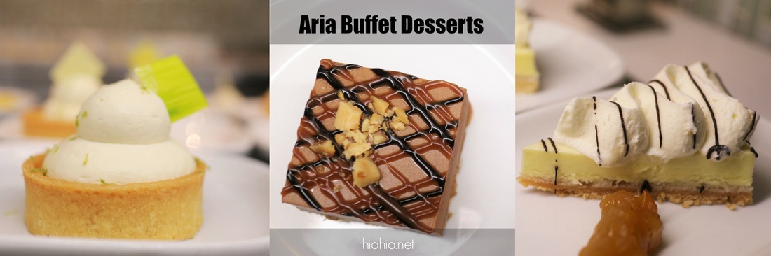 Aria Buffet Las Vegas Desserts 1. 