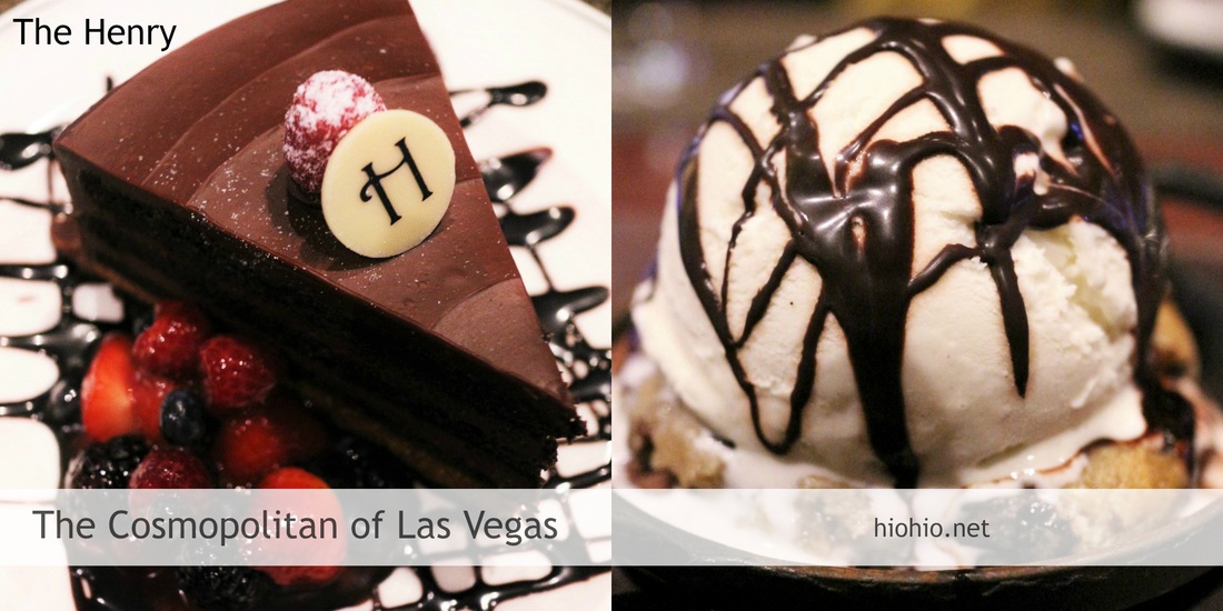 The Henry at Cosmopolitan of Las Vegas (Desserts; Chocolate Cake + Cookie Skillet) | hiohio.net