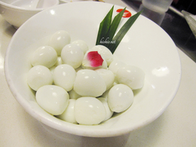 Hai Di Lao Hot Pot Wangfujing Quail Eggs.