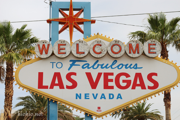 Famous Las Vegas Sign.
