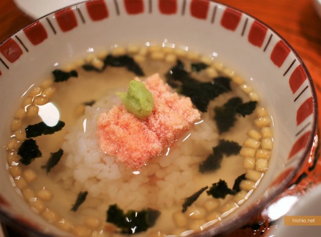 和やまむら (Wa Yamamura Nara, Japan)- Rice Course- Grilled Roe with Chazuke. 
