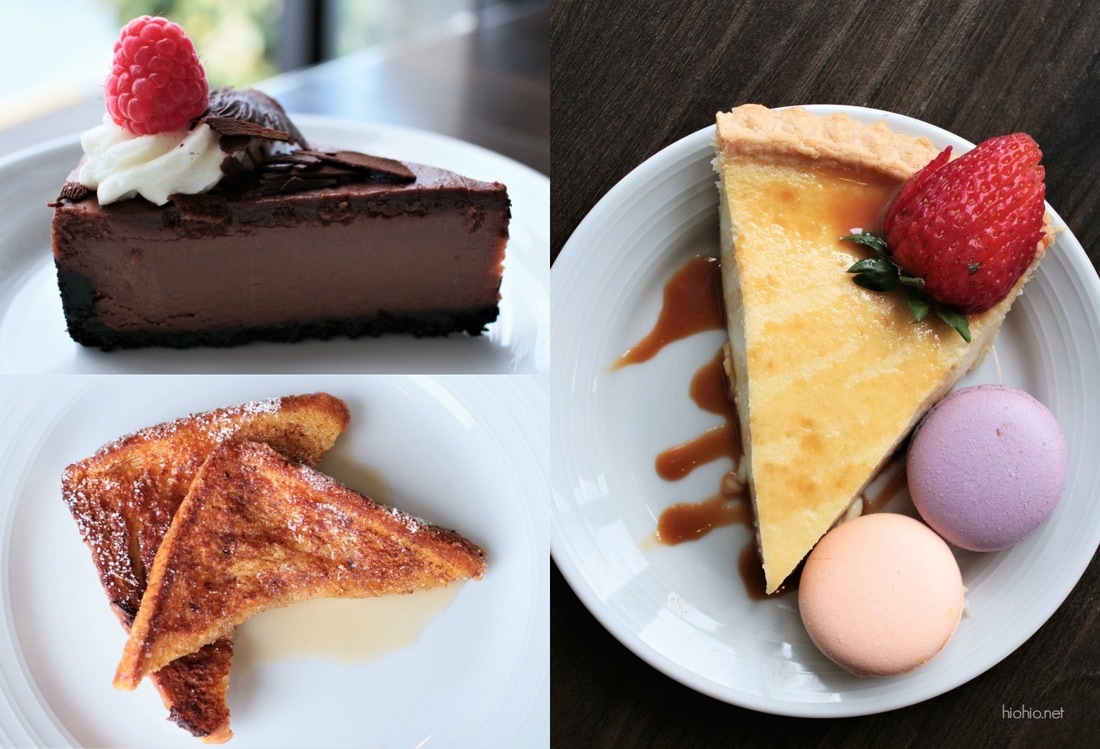 Harbor Restaurant at Pier 38 Honolulu (Mother's Day Brunch 2017)-- Desserts (Chocolate Cheese Cake, French Toast, Custard).