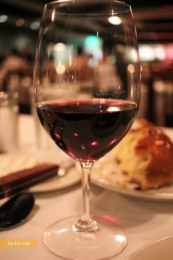 Red Wine glass. 