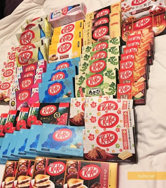Our Kit Kat Hunt in Japan 1. 