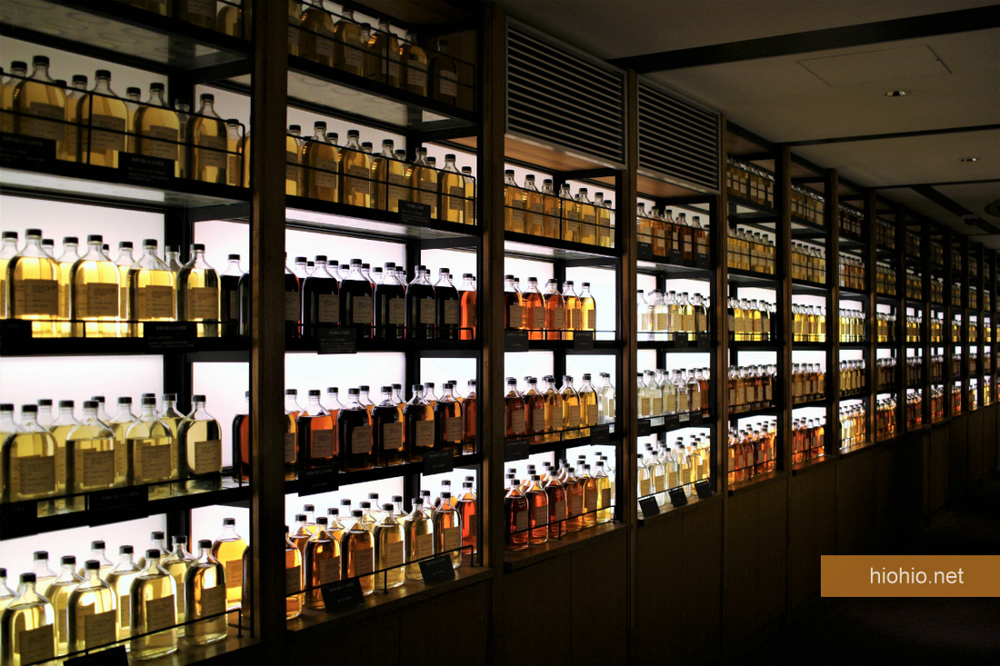 Suntory Yamazaki Distillery Kyoto Japan (Whisky Museum- Library).